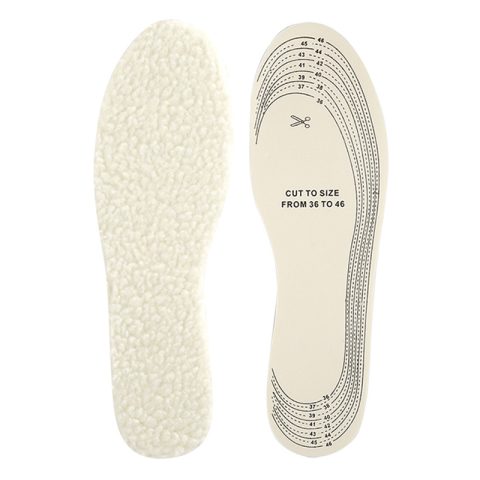 Warm Winter Insoles Wool Felt Inserts WI-209