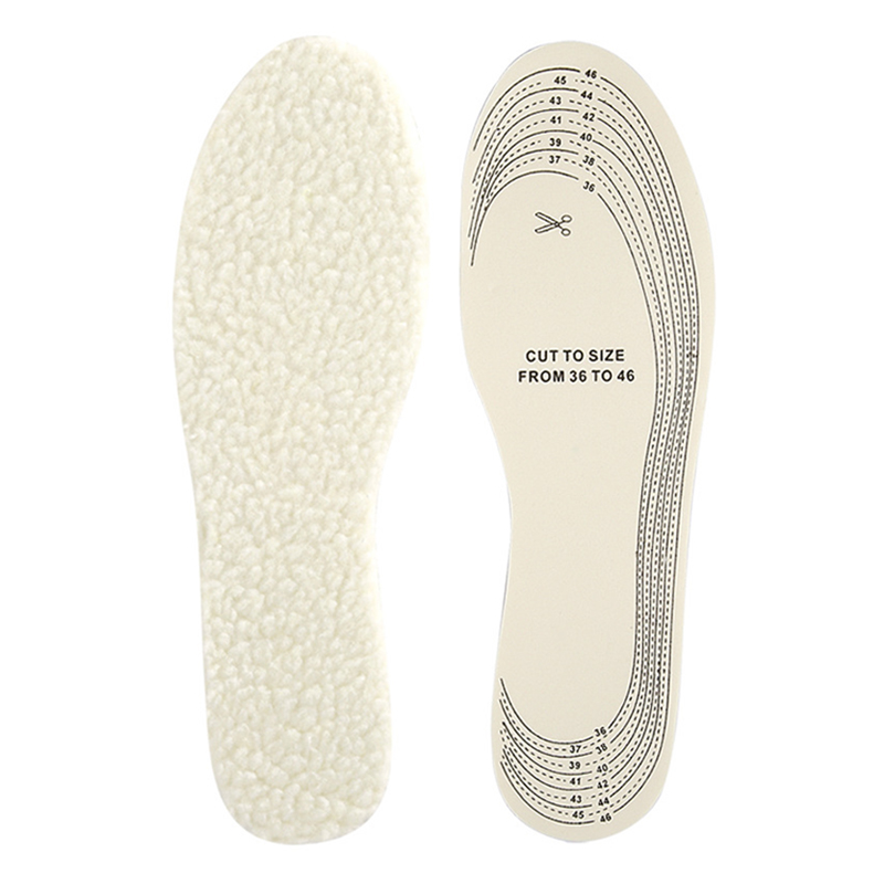 Warm Winter Insoles Wool Felt Inserts WI-209